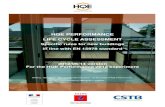 HQE PERFORMANCE LIFE CYCLE ASSESSMENT - HQE-GBC€¦ · HQE PERFORMANCE LIFE CYCLE ASSESSMENT Specific rules for new buildings in line with EN 15978 standard 2012/06/14 version For