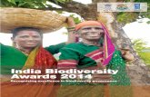India Biodiversity Awards 2014 · India Biodiversity Awards 2014 3 India’s biodiversity sustains the livelihood of millions. Many of the poorest households derive income, food,