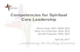 Nancy Cook, MDiv, MSW, BCC Mary Lou O’Gorman, …...Nancy Cook, MDiv, MSW, BCC Mary Lou O’Gorman, MDiv, BCC Jennifer Paquette, DMin, BCC April 28, 2017 Workshop will provide: An
