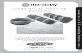 Underfloor Heating Systems - Timeguard · 2013. 11. 29. · At heat value of 200W/m2 (Flexi-Fast unstretched) can be useful in getting the best level of underfloor heating in a conservatory