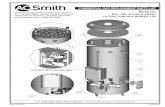 COMMERCIAL GAS REPLACEMENT PARTS LISTCOMMERCIAL GAS REPLACEMENT PARTS LIST A. O. Smith Water Heater Parts Fulfillment 125 Southeast Parkway • Franklin, TN 37068 • 1-800-433-2545