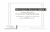 Surveyor Envoy-MINI 4 - Fire & Electrical Safety...4 MENV-MINI4-02 Issue2 June 2006 SECTION 1 – INTRODUCTION About This Manual This manual is intended as a complete guide to the