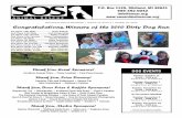 Congratulations, Winners of the 2010 Dirty Dog Run · 2014. 4. 21. · P.O. Box 1135, Midland, MI 48641 989-492-0042 info@sosar.org SOS Animal Rescue Newsletter • Volume 10, Issue
