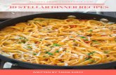 10 Stellar Dinner Recipes · 2018. 12. 5. · Total Time - 30 mins SHRIMP FETTUCCINE 8 oz. uncooked Fettuccine pasta 2 lb. peeled and deveined shrimp 16 oz. jar roasted bell peppers