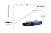 Genie Framework 1.31 Phase1tech · Genie™ Monochrome Series Camera User’s Manual Genie Framework 1.31 M640 M1024 M1400 M1410 M1600 GigE Vision Area Scan Camera CA-GENM-MUM00