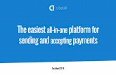 The easiest all-in-one platformfor sendingand payments · Partner models in comparison (1/2) Partner models in comparison (2/2) Partner benefits ... AlltoBill reaches that through