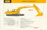 -- 6908 EXCAVATOR - John Deere · 6908 EXCAVATOR SPECIFICATIONS (Specifications and design subject to change without notice. Wherever applicable, specifications are in accordance