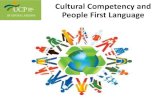 Cultural Competency and People First Language€¦ · Language is Powerful! Language displays an important role in showing respect for persons with disabilities. •People First Language