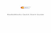 RadioBlocks Quick Start Guide - RandallsRUs · Quick!Start!Guide! January!10,!2013! Rev$1$ $ pg.!5$ that!you!get!both!the!LPC!Link!board!and!the!Code!Red!IDE,!all!for!under!$30!!To!use!the!LPC!Link!board,!