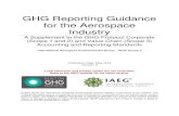 GHG Reporting Guidance for the Aerospace Industry · contract, the business maintains control. Companies shall consolidate GHG emissions for the identified scopes noted above, using