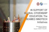 IN SUPPORT OF GLOBAL CITIZENSHIP EDUCATION: The … · Digital natives & digital migrants ... infollution & digital citizenship Resource Kit for teachers to enhance their capacities