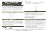 TS-B306 specification sheet · Path Light - B306 Series The B306 LED Path Light is constructed from heavy duty solid brass and a heavy duty 8" plastic ground stake. The fixture utilizes