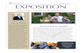 EXPOSITION… · 10/08/2016  · EXPOSITION Monthly e-Bulletin from Virginia Beach Theological Seminary Daniel K. Davey, Th.D. James & Laura Varner | MDiv, 2007 | Colonial Baptist