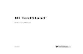 Archived: NI TestStand Reference Manual - National …keyboard, sections of code, programmi ng examples, and syntax examples. This font is also used for the proper names of disk drives,