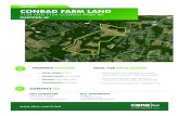 FOR SALE CONRAD FARM LAND - LoopNet · FOR SALE CONRAD FARM LAND 7134 AND 7154 CONRAD FARM RD PFAFFTOWN, NC Part of the CBRE affiliate network Part of the CBRE affiliate network NEIL