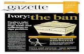 September 2018 Ivory:the ban - Antiques Trade Gazette€¦ · Q&A First published, 10 April 2018, ATG No 2337 antiquestradegazette.com The ivory ban: your questions An idea that began