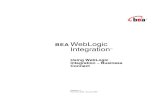 BEA WebLogic Integration · BEAWebLogic Integration ™ Using WebLogic Integration – Business Connect Release 2.1 Document Date: January 2002