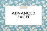 ADVANCED EXCEL - University of Jordansites.ju.edu.jo/ar/pqmc/OptionalCoursesForms/Adavnced Excel.pdf · Microsoft Excel - Ex... 100% 6) &14PM Iidterm Type of Final Other: cs Questions