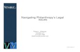 Navigating Philanthropy's Legal Issues · 4 Board Meetings Quorum Approve ... Passive Income (Rents, Royalties, Interest, Capital Gain)