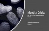 Identity Crisis - media.rootcon.org 13/Talks/Identity... · Vishal Chauhan (@axsdnied) Microsoft. Someone wise once said 3. Goal This Photo by Unknown Author is licensed under CC