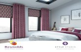 STYLE STUDIO - Blinds, Shutters & Curtains · Blinds, Curtains, Cushions or Tiebacks of your choice. Romans can have a plain, dovetail or diamanté finish. You can order co-ordinating