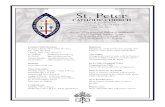 Support the Parish Bulletin - St. Peter Catholic Church · 7/7/2019  · Parish Council: Mrs. Mary Jo Yanda, President, 740-282-4153 Parish Book Club Coordinator: Fr. Bradley Greer