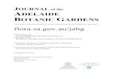 JOURNAL of the ADELAIDE BOTANIC GARDENS€¦ · accepted for Glossocarya by C.B. Clarke (1885), Durand (1888), Post and Kuntze (1904), Bailey (1913), Craib (1922), Ridley (1923),