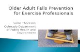 Sallie Thoreson Colorado Department of Public Health and … · 2019. 2. 4. · Rate per 100,000 Year _____ CoHID, 2000-2013 . 588 deaths . 8,229 hospitalizations ... Exercise as