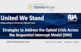 United We Stand...United We Stand Responding to America’s Opioid Crisis 2020 COAP National Forum March 10–12, 2020 Arlington, Virginia Strategies to Address the Opioid Crisis AcrossStrategies