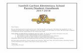 Yamhill Carlton Elementary School Parent/Student Handbook ... · Students may not wear any clothing that has words or symbols that promote drugs, alcohol, tobacco, violence, profanity,
