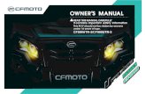 sw21599.smartweb-static.com€¦ · Thank you for purchasing a CFMOTO vehicle. This Owner’s Manual is intended to acquaint the owner/operator with the various vehicle controls and