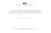 An insight into institutional responses to intimate ...umu.diva-portal.org/smash/get/diva2:1256423/FULLTEXT01.pdf · An insight into institutional responses to intimate partner violence