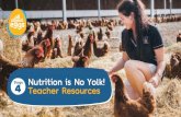 Nutrition is No Yolk! Teacher Resources - Australian Eggs · Ideate Test Prototype. Nutrition is No olk TY eacher Resources “Can eggs be used to improve the nutrition and overall