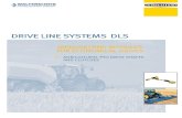 DRIVE LINE SYSTEMS DLS - walterscheid-group.com · PTO drive shafts in three designs A normal universal joint may only be angled to a very limited degree and is thus suitable for