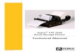 Zebra TTP 7030 Kiosk Receipt Printer · 2014. 6. 6. · P1003636-003 TTP 7030™ Technical Manual 05/18/2014 Installation Considerations The TTP 7030 printer is designed to be installed
