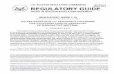 REGULATORY GUIDE 710 CFR Part 71, Subpart C, “General Licenses.” The activities normally authorized by NRC approval of a QA program in this area are repair, procurement, maintenance,
