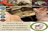 Eastern Newt—Marty Silver Green Toad J.D. Willson...Geological Survey National Wildlife Health Center, we performed a risk assessment of the salamander fungal pathogen Batrachochytrium