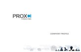 COMPANY PROFILE Consulting - Company... · 2016. 11. 15. · PROXC Consulting Ltd. Company Profile| 4/10 Business Advisory While enterprises may not be able to control interruption