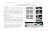 On-The-Fly Print: Incremental Printing While Modeling...In this paper we propose On-the-Fly Print: a 3D modeling approach that allows the user to design 3D models digitally while having