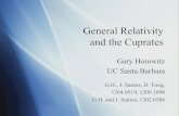 General Relativity and the Cupratesstring13/horowitz.pdf · General Relativity and the Cuprates Gary Horowitz UC Santa Barbara G.H., J. Santos, D. Tong, 1204.0519, 1209.1098 G.H.