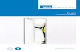Concealed frame doorsets - Selo · concealed frame doorset. Please refer to the following pages for additional nstructions. 11 Finish up to the stop bead with multi-finish plaster