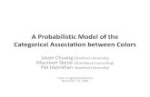 A Probabilistic Model of the Categorical Association ...vis.stanford.edu/files/2008-ColorNames-CIC-Talk.pdf · A Probabilistic Model of the Categorical Association between Colors