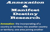 Manifest Destiny Research - Humble Independent School ... · Manifest Destiny- the belief popular in the U.S. in the 1800s that the country must expand its boundaries to the Pacific