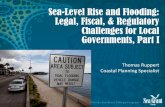 Sea-Level Rise and Flooding: Legal, Fiscal, & Regulatory ... · Sea-Level Rise and Flooding: Legal, Fiscal, & Regulatory Challenges for Local ... 161.053 are fully apprised of the