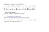 Understanding Sustainability Economicsifg.rosalux.de/files/2011/09/Soederbaum2011.pdf · Understanding Sustainability Economics Peter Söderbaum, Professor emeritus , ecological economics