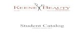 Student Catalog 1-2019 - Keene Beauty Academy...Whether our graduates choose to be stylists, salon owners, platform artists, makeup or skin care specialists, or instructors, the education