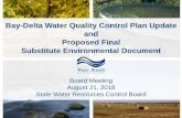 Bay-Delta Water Quality Control Plan Update and Proposed Final … · 2018. 8. 21. · Bay-Delta Water Quality Control Plan Update and Proposed Final Substitute Environmental Document