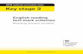 2019 national curriculum tests Key stage 2 · English reading test mark schemes Reading answer booklet 2019 national curriculum tests Key stage 2 Downloaded from
