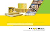 The Isover Yellow Guide to Buildings Insulation · Ready-cut insulation between joists Second layer of Isover Spacesaver Ready-cut insulation cross laid over joists A glass mineral