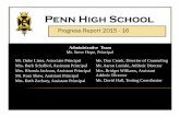 Progress Report 2015 - 16 · Progress Report 2015 - 16. Penn High School Deans Mr. Lucas Fry Mr. Brad Boyd ... Mrs. Lisa Kreiger, Instructional Technology Coordinator Mrs. Kerri Lines,